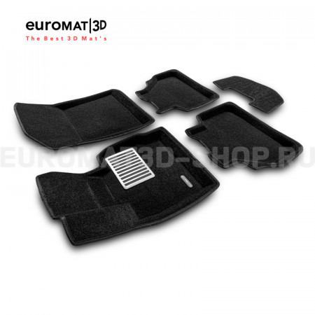 Текстильные 3D коврики Euromat3D Lux в салон для Bmw X3 (F25) (2010-2017) № EM3D-001210 Текстильные 3D коврики Euromat3D Lux в салон для Bmw X3 (F25) (2010-2017) № EM3D-001210