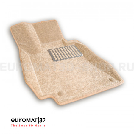 Текстильные 3D коврики Euromat3D Lux в салон для Mercedes C-Class (W205) (2015-) № EM3D-003514T Бежевые Текстильные 3D коврики Euromat3D Lux в салон для Mercedes C-Class (W205) (2015-) № EM3D-003514T Бежевые