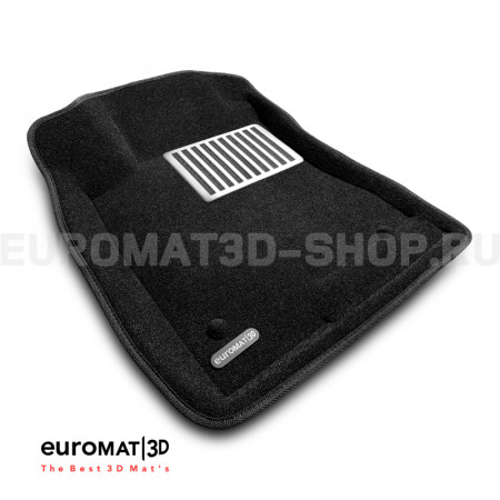 Текстильные 3D коврики Euromat3D Lux в салон для Haval H6 (2017-) № EM3D-001405