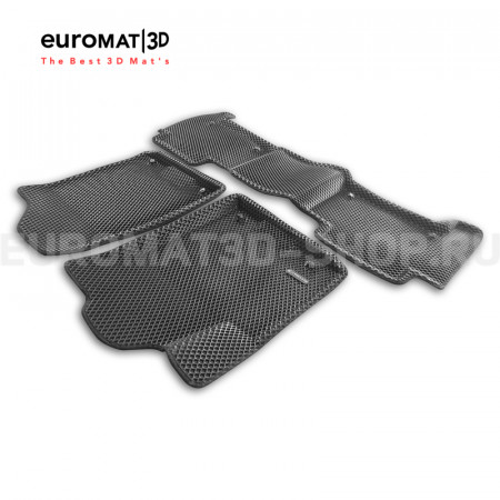 3D коврики Euromat3D EVA в салон для Nissan Patrol (2010-) № EM3DEVA-002813