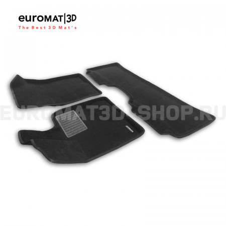 Текстильные 3D коврики Euromat3D Business в салон для Changan UNI-K (2023-) № EMC3D-001332