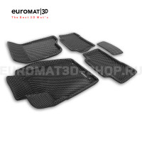 3D коврики Euromat3D EVA в салон для Mitsubishi Montero Sport (2019-) № EM3DEVA-003603