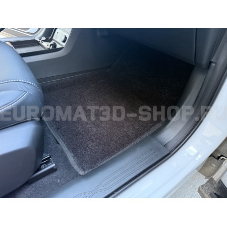 Текстильные 3D коврики Euromat3D Lux в салон для Gac GS4 (2024-) № EM3D-001438